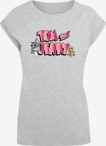 T-shirt 'Tom And Jerry' ABSOLUTE CULT en gris : devant