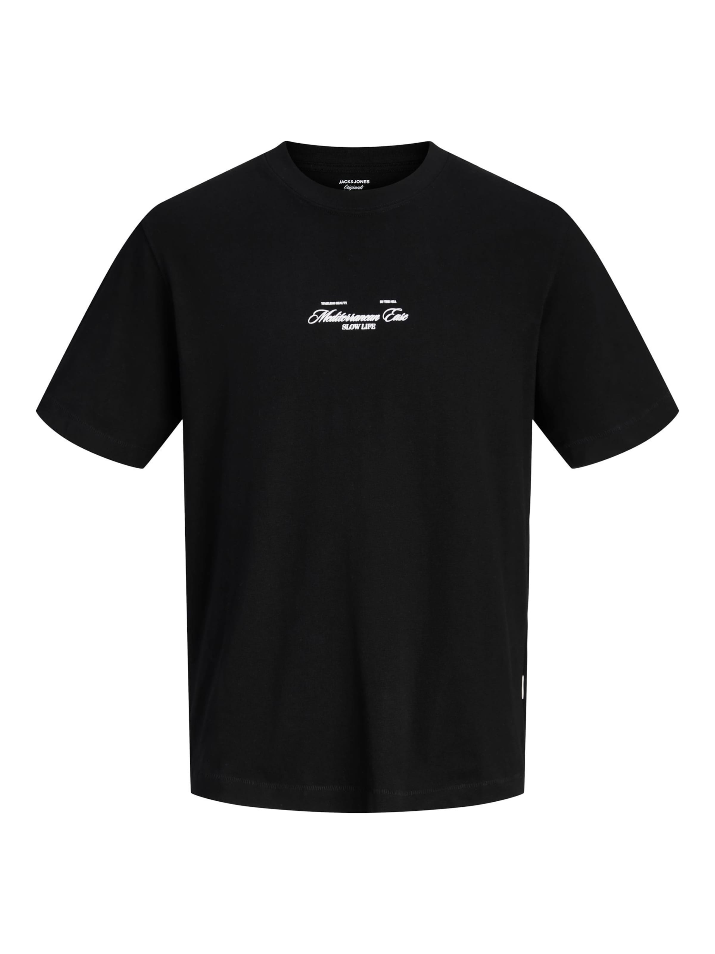 T-Shirt Jack & Jones Junior en noir : devant