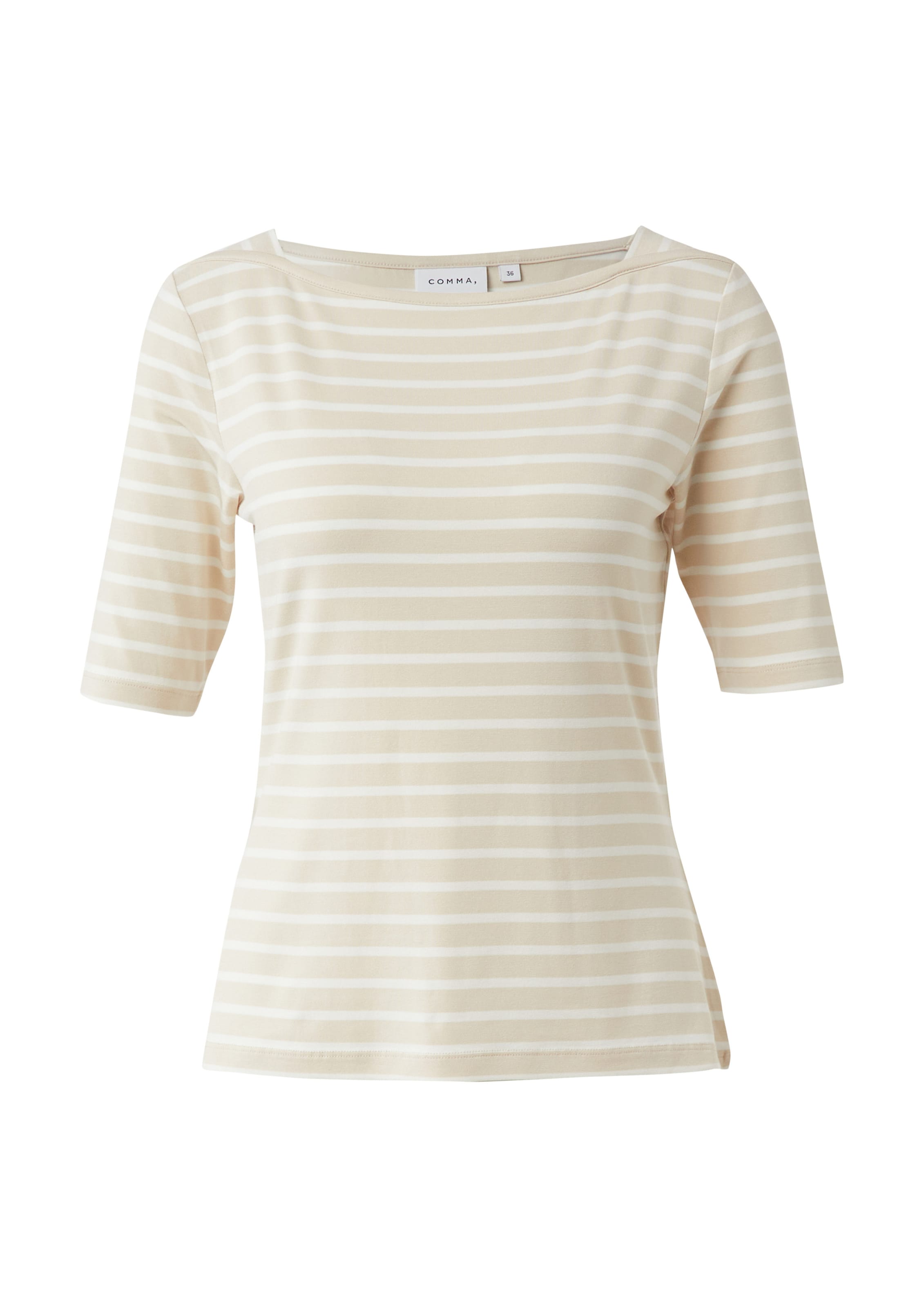 COMMA Тениска в бежово: отпред