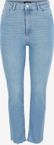 PIECES Regular Jeans 'Delly' in Blue: front