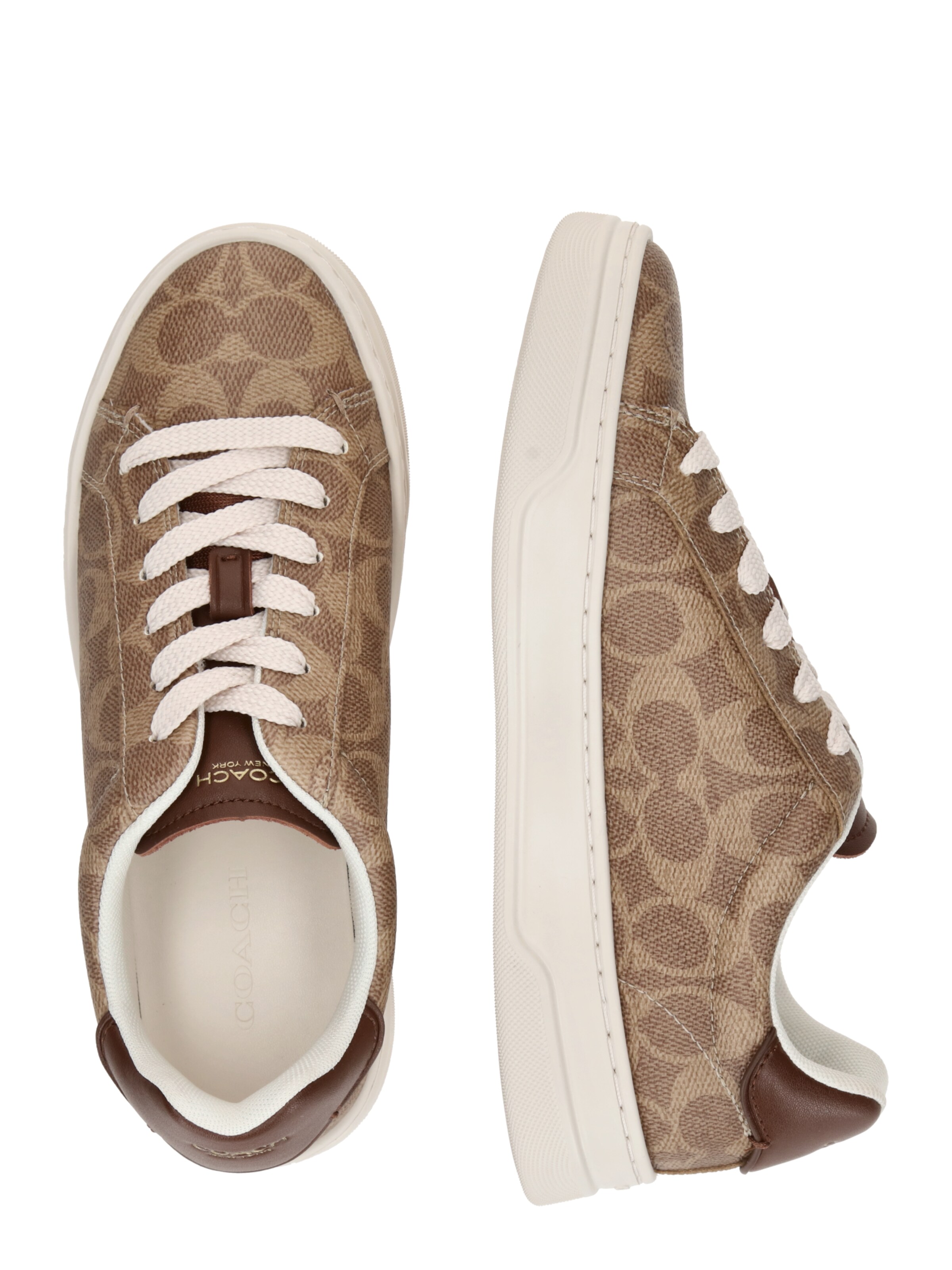 Chaussure à lacets 'High Line' COACH en marron