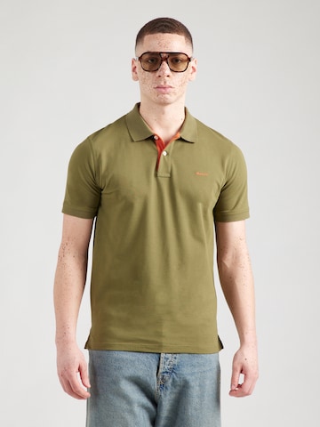 GANT Футболка в Зеленый: спереди