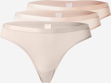 Slip 'GO Daily Cotton' SLOGGI en beige : devant