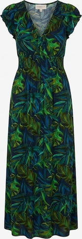 Robe d’été ' ' Apricot en bleu : devant
