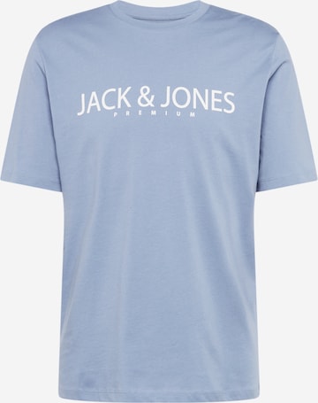 JACK & JONES Koszulka 'Bla Jack' w kolorze niebieski: przód