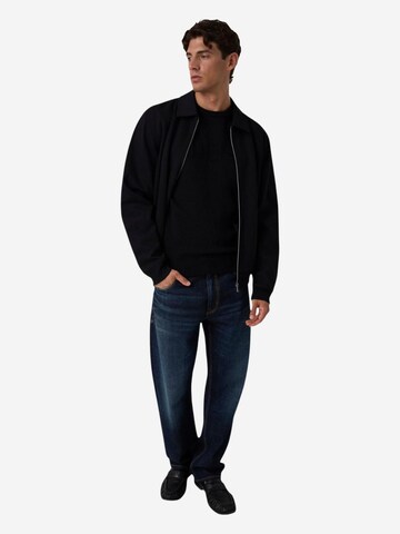 Pull-over 'NOBURO CN LOGO REVER M6BR16 Z1364' GUESS en noir
