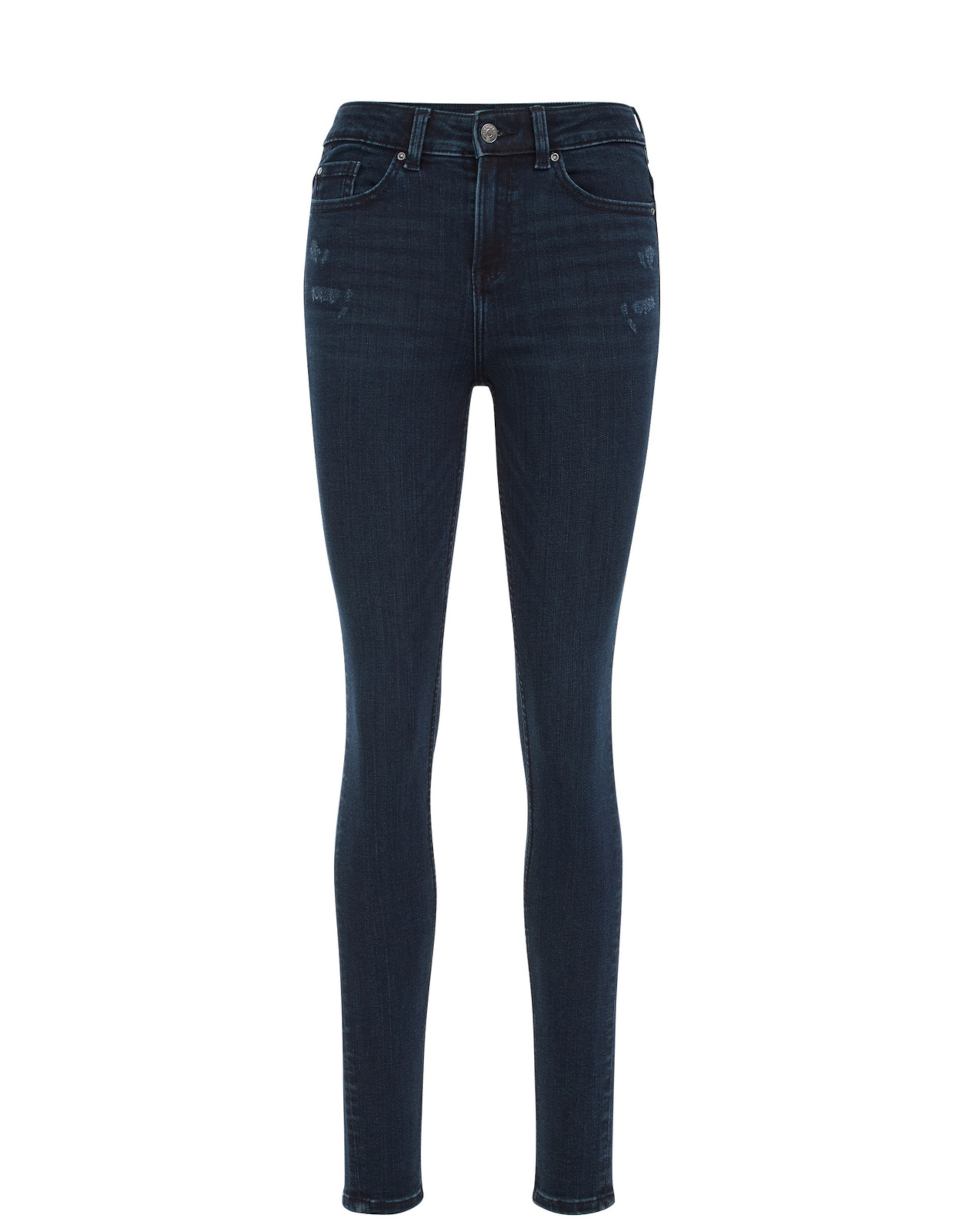 WE Fashion - Skinny Vaquero 'The Hugger' en azul: frente