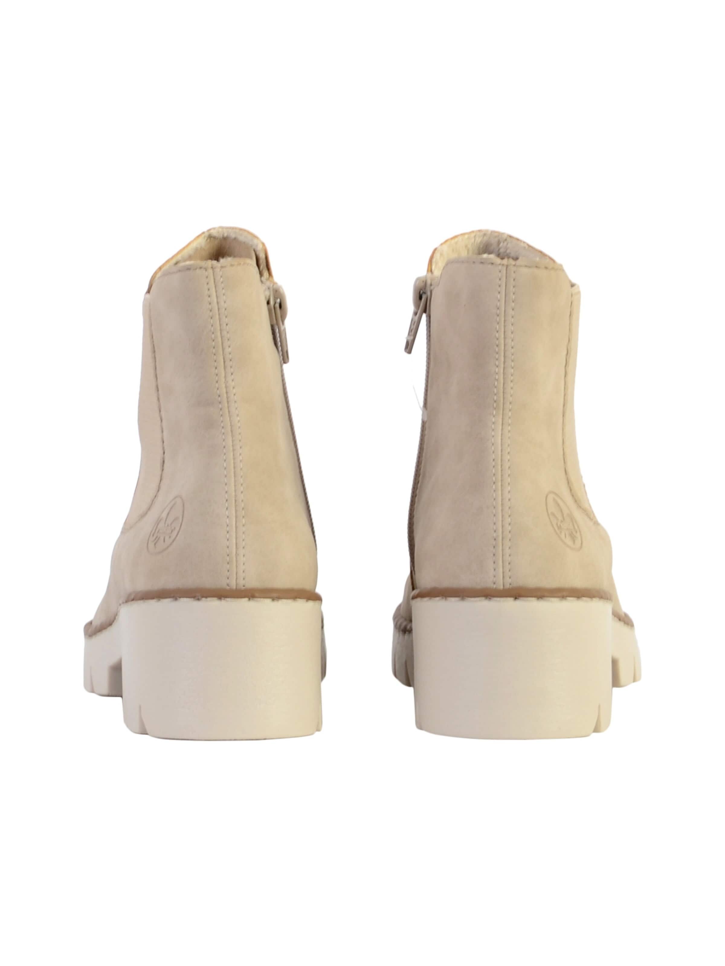 Rieker Enkellaarsje in Beige