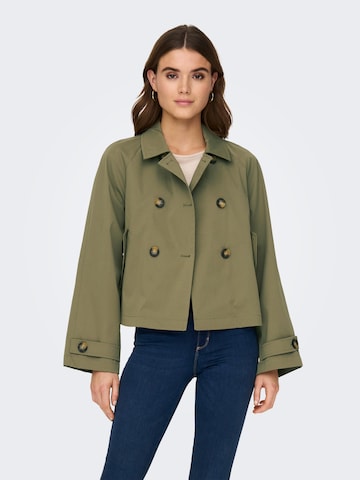 Veste mi-saison 'April' ONLY en vert : devant