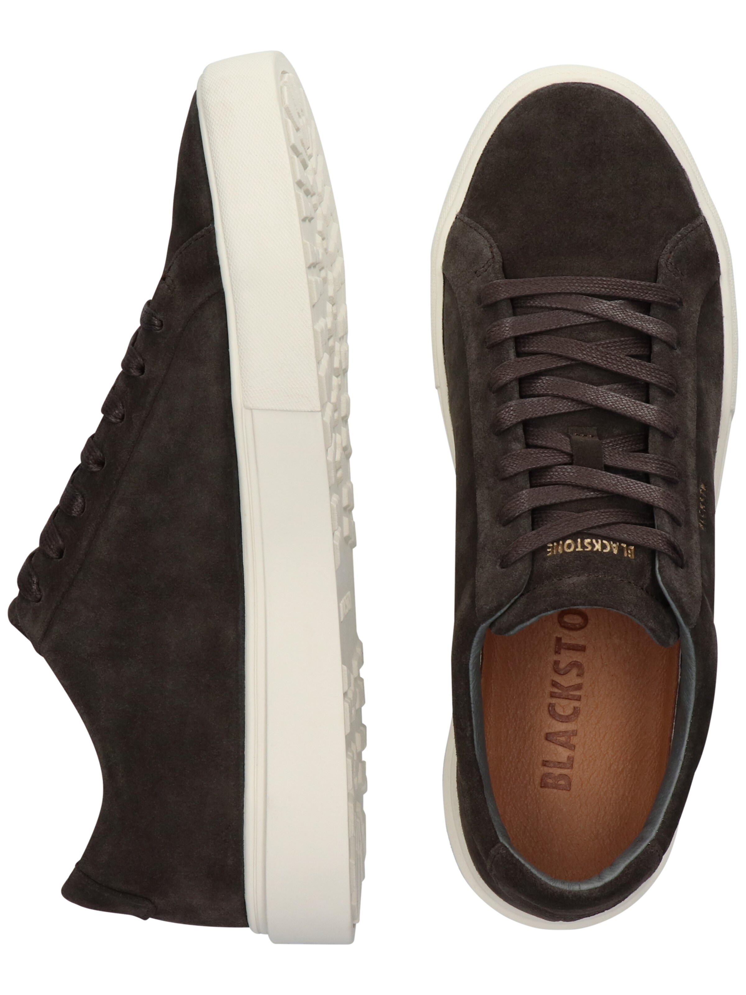 BLACKSTONE Låg sneaker 'Crag Finn CG119' i brun