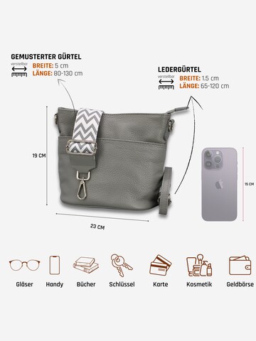 Adel Bags Shoulder Bag 'Lina' in Grey