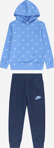 Nike Sportswear Juoksupuku 'CLUB' värissä sininen: edessä