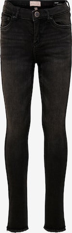 KIDS ONLY Skinny Jeans 'Blush' in Schwarz: predná strana