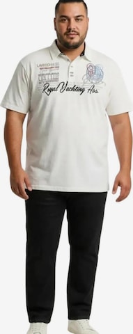 Lavecchia T-shirt 'LV-4688 Übergrößen' i beige: framsida
