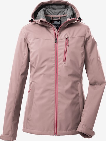 KILLTEC Funktionsjacke in Pink: Vorderseite