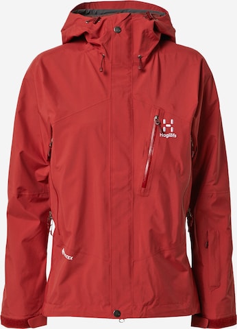 Haglöfs Outdoor Jacket 'Astral' in Red: front