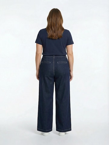 Guido Maria Kretschmer Curvy Shirt 'Shelly' in Blauw