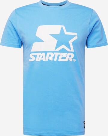 Starter Black Label Shirt in Blauw: voorkant