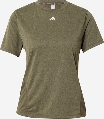 ADIDAS PERFORMANCE - Camiseta funcional 'Designed For Training' en gris: frente