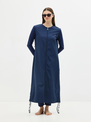 C&City Badpakjurk in Blauw: voorkant