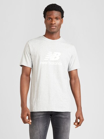 new balance Тениска в сиво: отпред