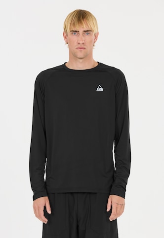 SOS Performance shirt 'Pillar' in Black: front