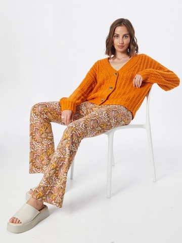 Noisy may Knit Cardigan 'STEVE' in Orange