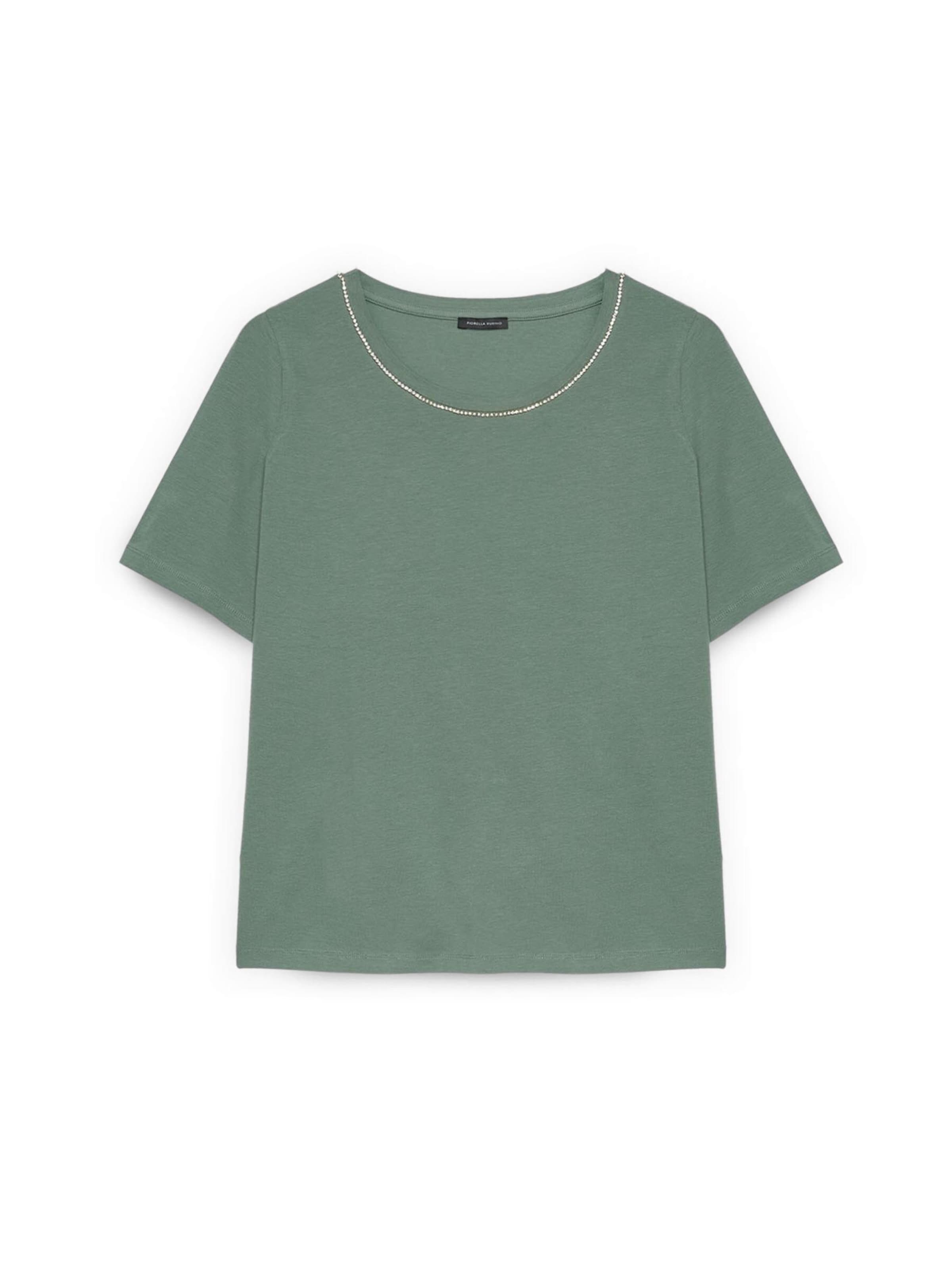 Fiorella Rubino Shirt in Green: front