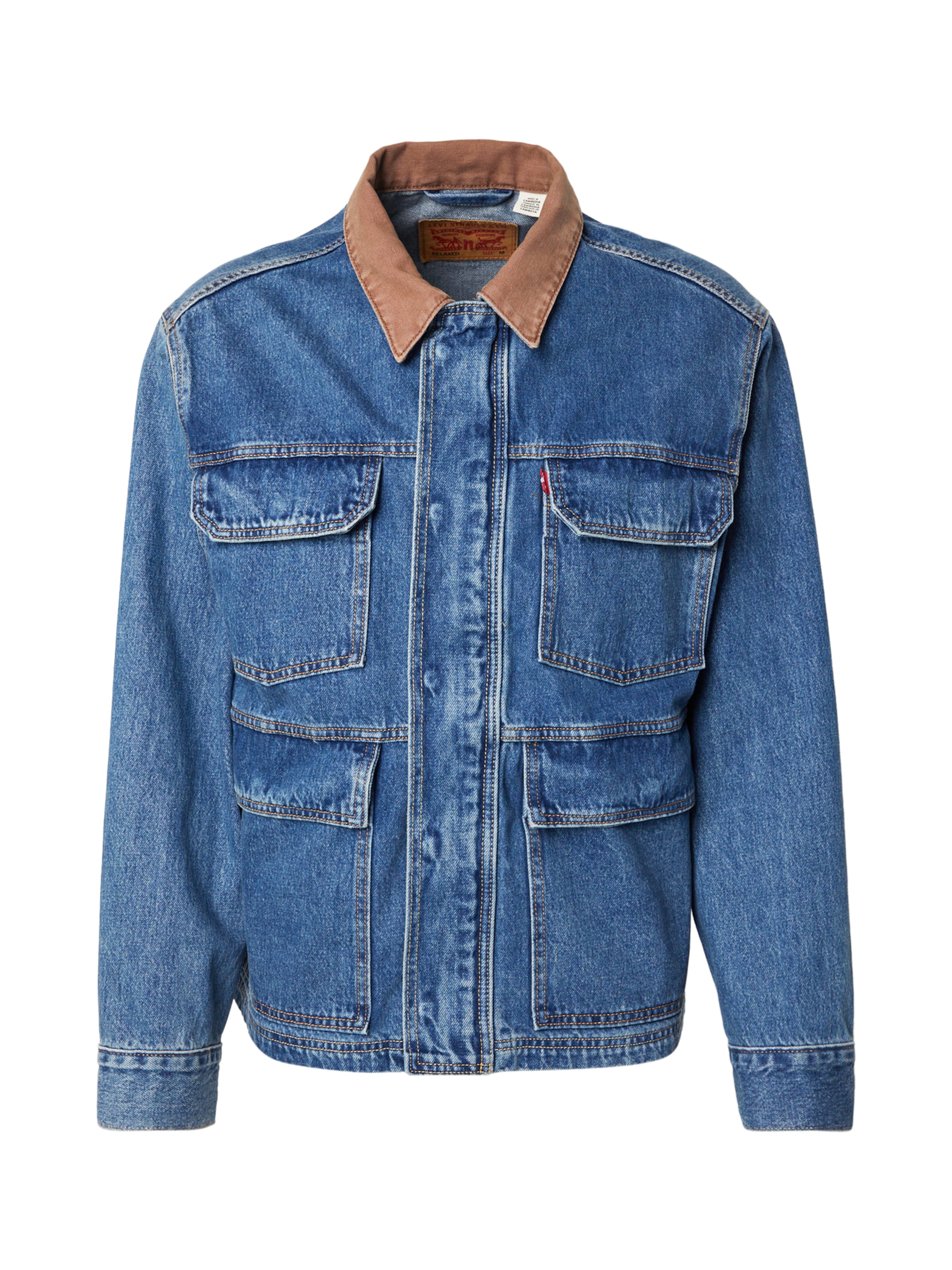 LEVI'S ® Преходно яке 'EAST PORT' в синьо: отпред