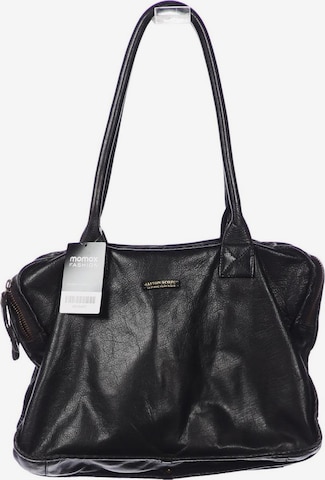 MAISON SCOTCH Handtasche gross Leder One Size in Schwarz: predná strana