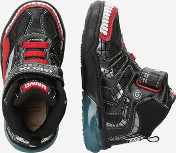 Baskets 'Grayjay' GEOX en noir