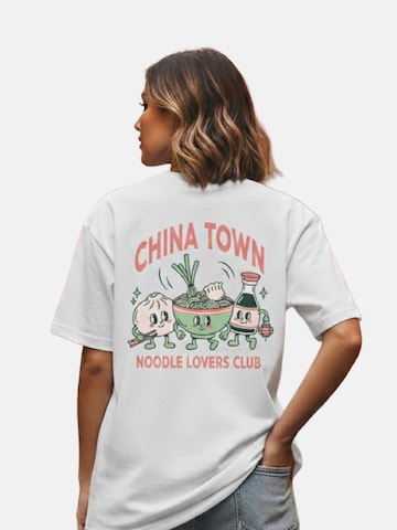 RoamLikeSummer Shirt 'China Town' in White