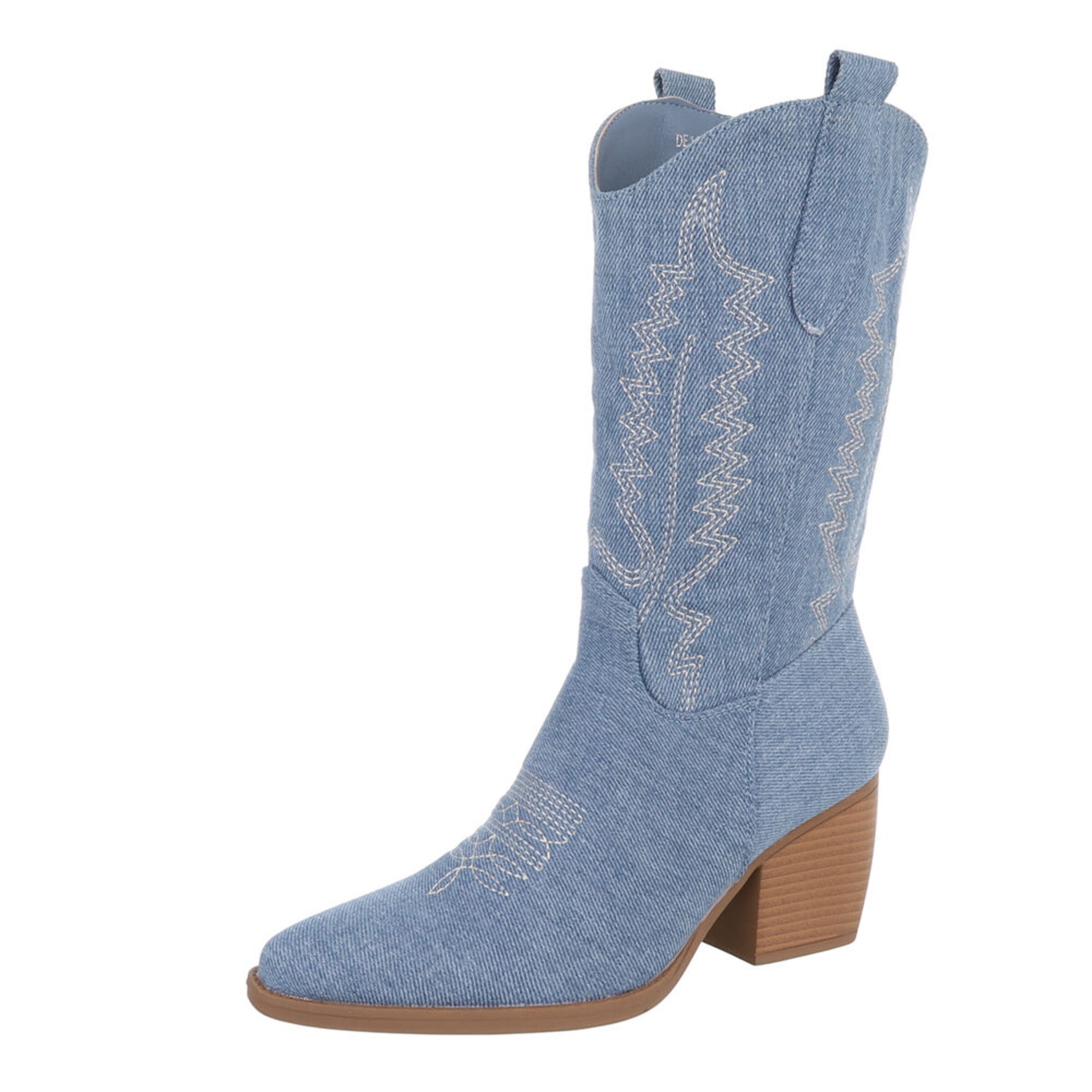 Ital-Design Boots in Blue: front
