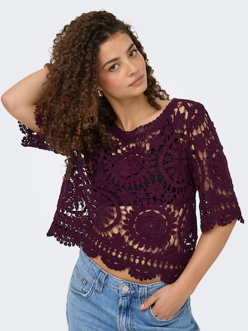 ONLY Trui 'ONLWaterly' in Rood