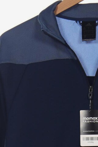 ADIDAS PERFORMANCE Sweatshirt & Zip-Up Hoodie in S in Blue