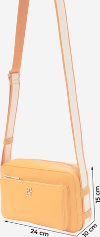 Geantă de umăr 'Iconic' de la TOMMY HILFIGER pe portocaliu
