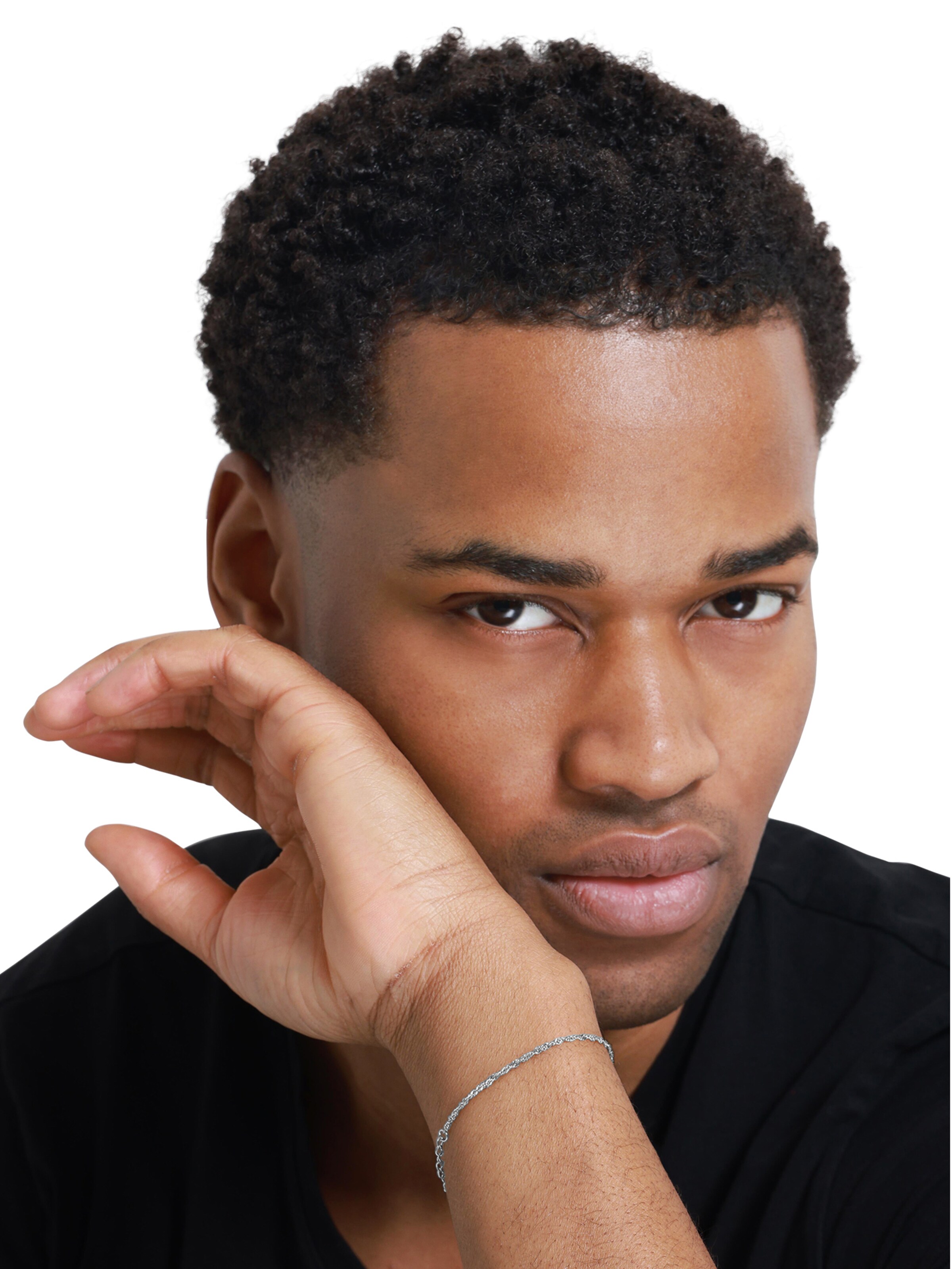 Bracelet 'Meikel' Heideman en argent : devant