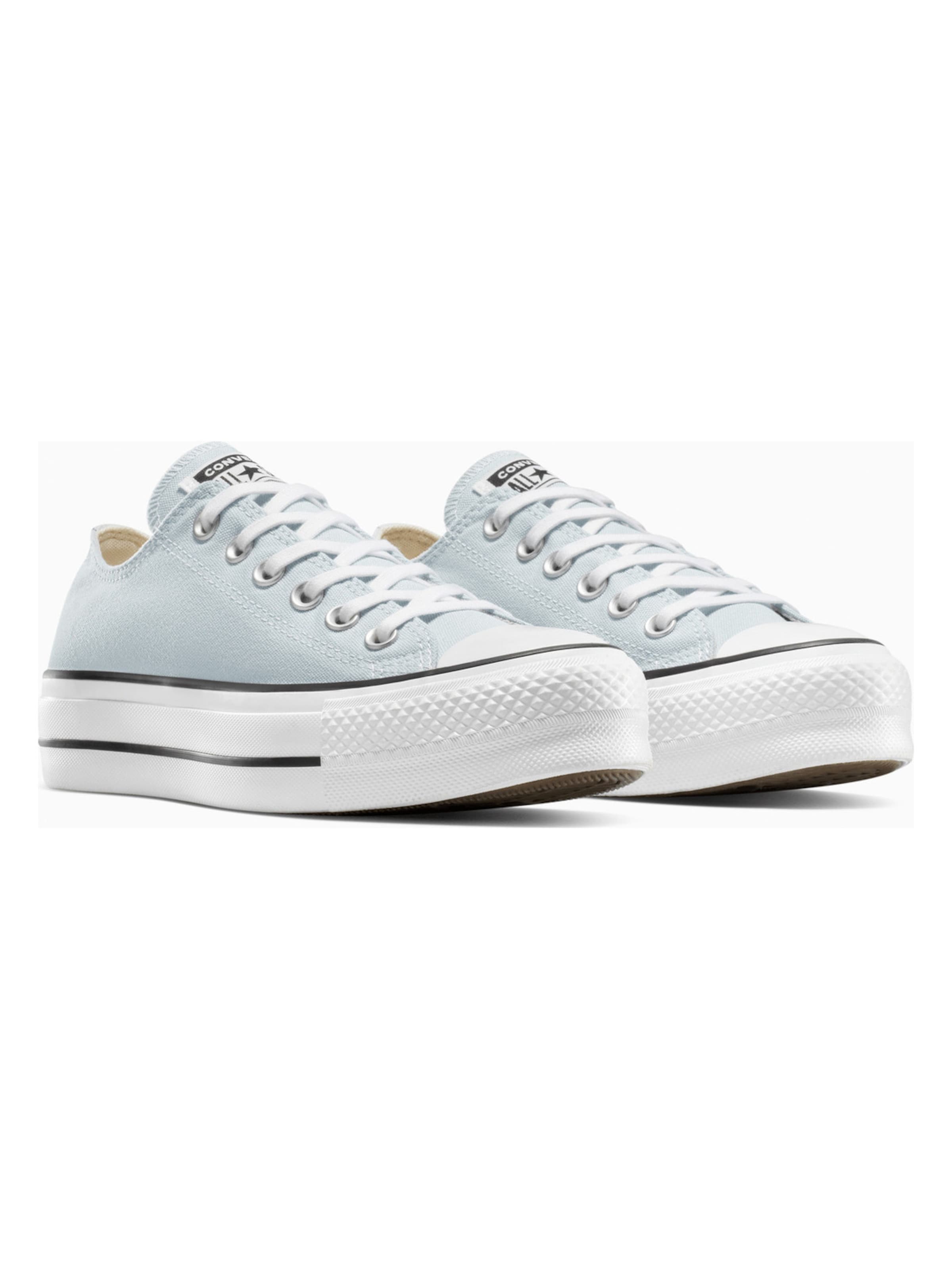 CONVERSE - Zapatillas deportivas bajas 'Converse Chuck Taylor All Star Lift Platform Polka Dots' en azul