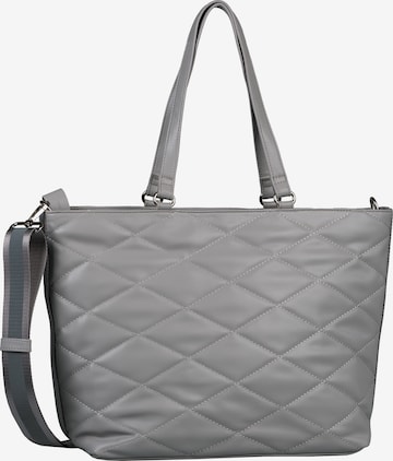 TOM TAILOR Shopper in Grey: front