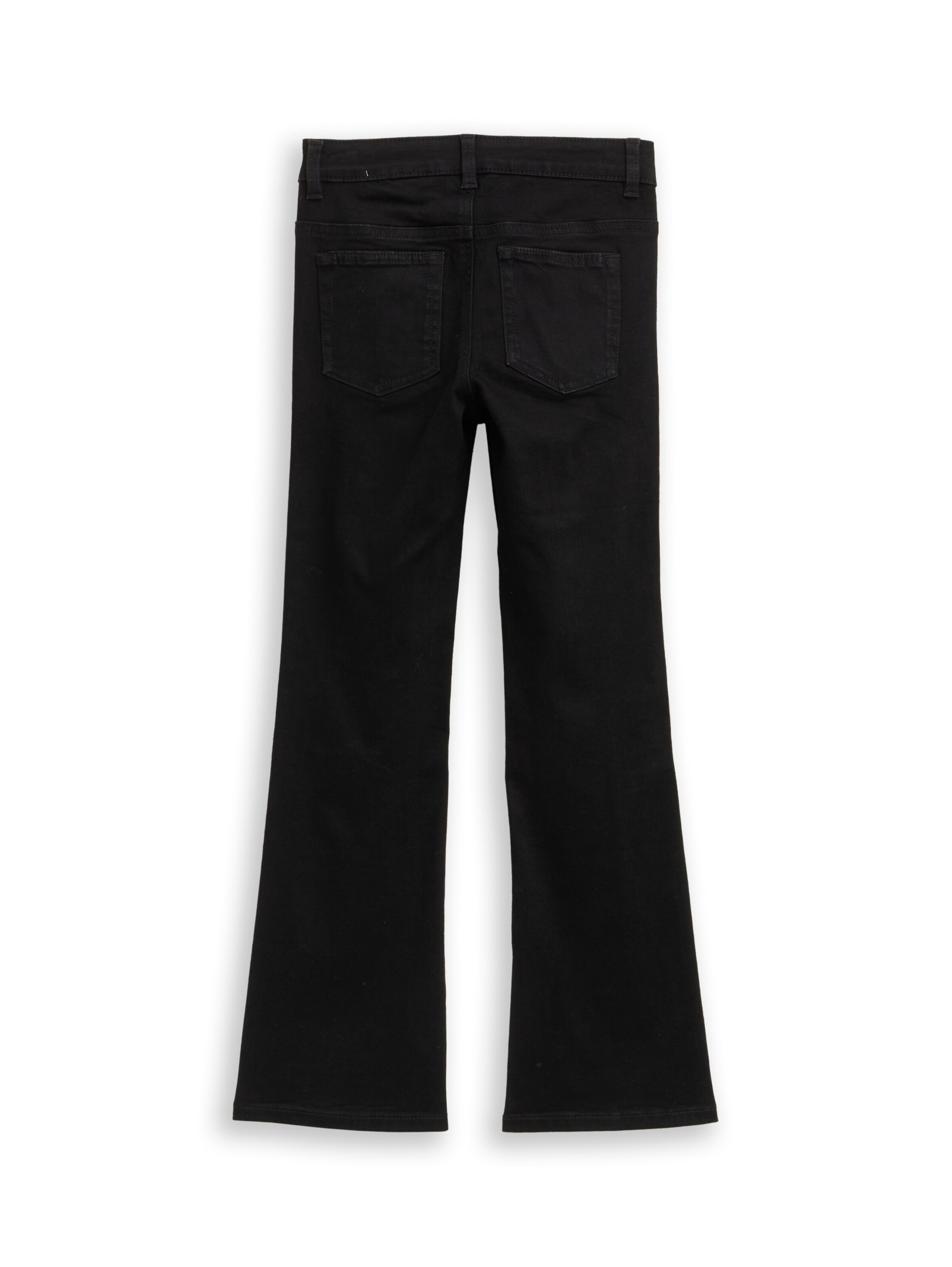 TOM TAILOR Flared Jeans in Black
