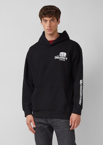 Sweat-shirt s.Oliver en noir : devant