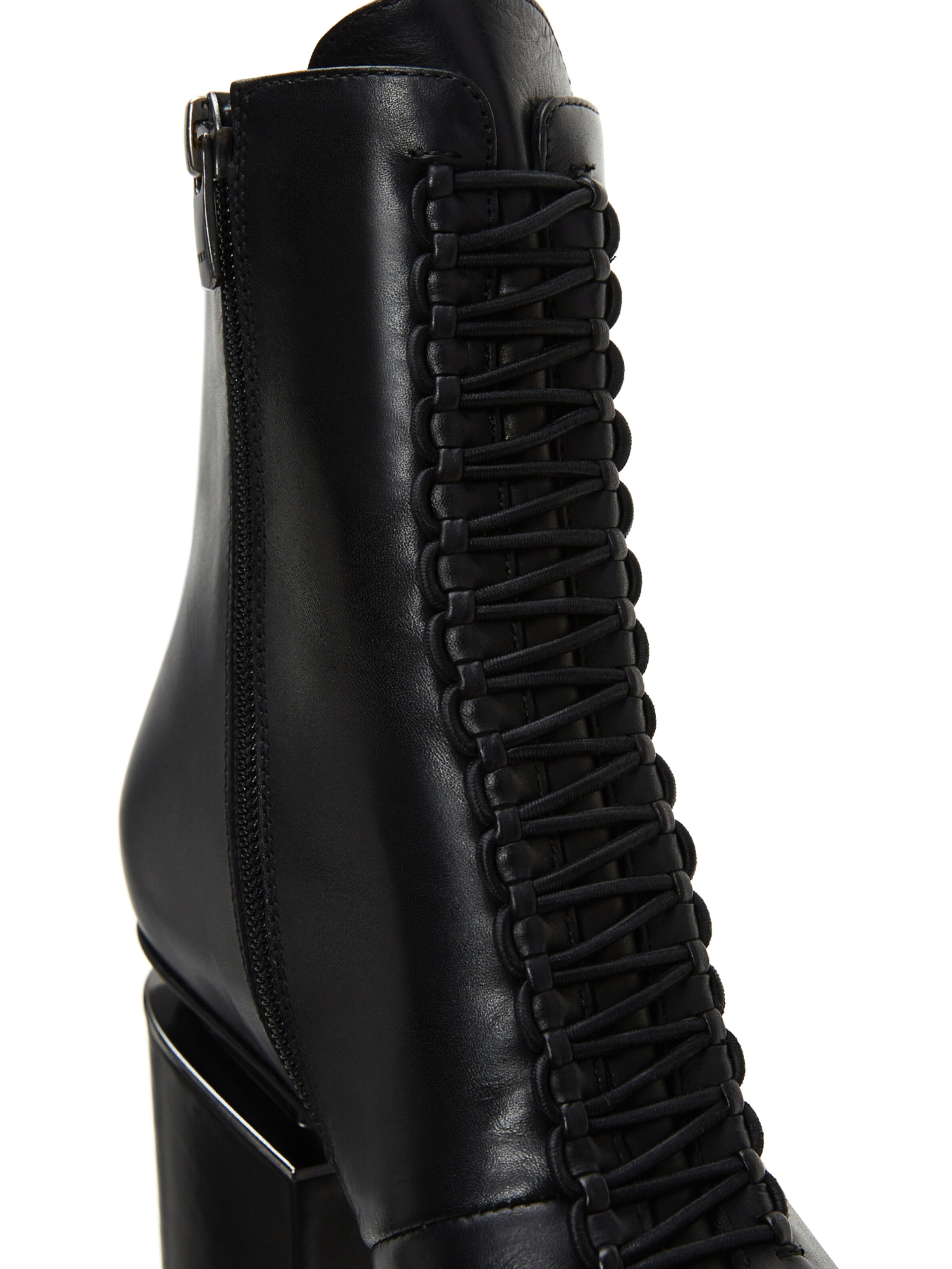 Stivaletto stringato di Derimod in nero