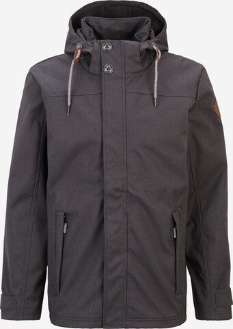 G.I.G.A. DX by killtec Outdoor jacket 'Cushy' in Grey: front