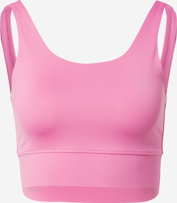 Hey Honey Bustier Sport-BH in Pink: predná strana