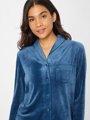 TRIUMPH Pajama Shirt in Blue