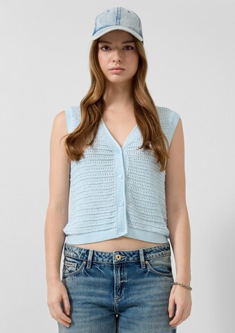 QS Vest in Blue: front