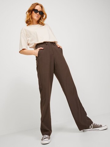 JJXX Loose fit Pleated Pants in Brown