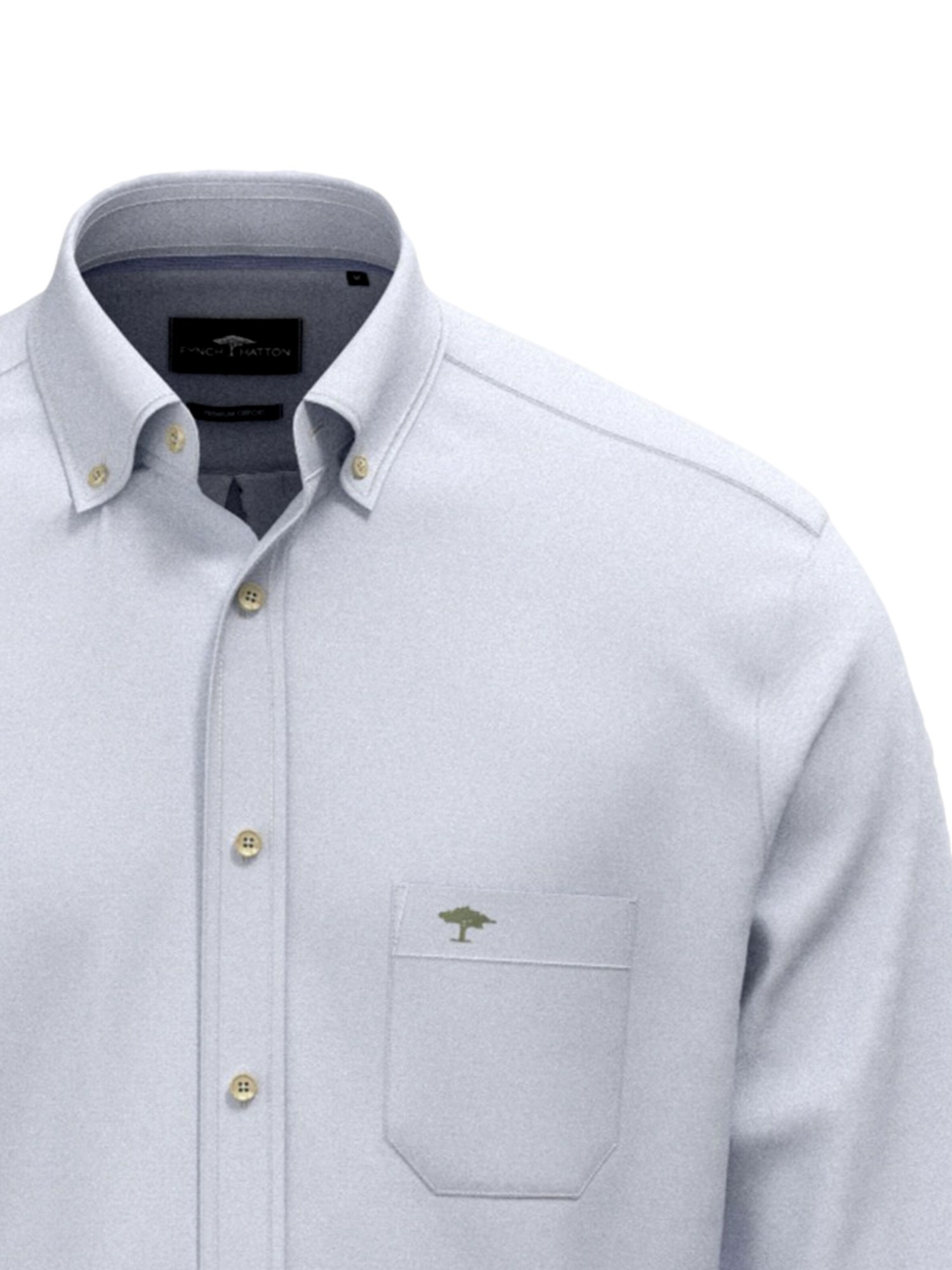 Fit confort Chemise FYNCH-HATTON en bleu