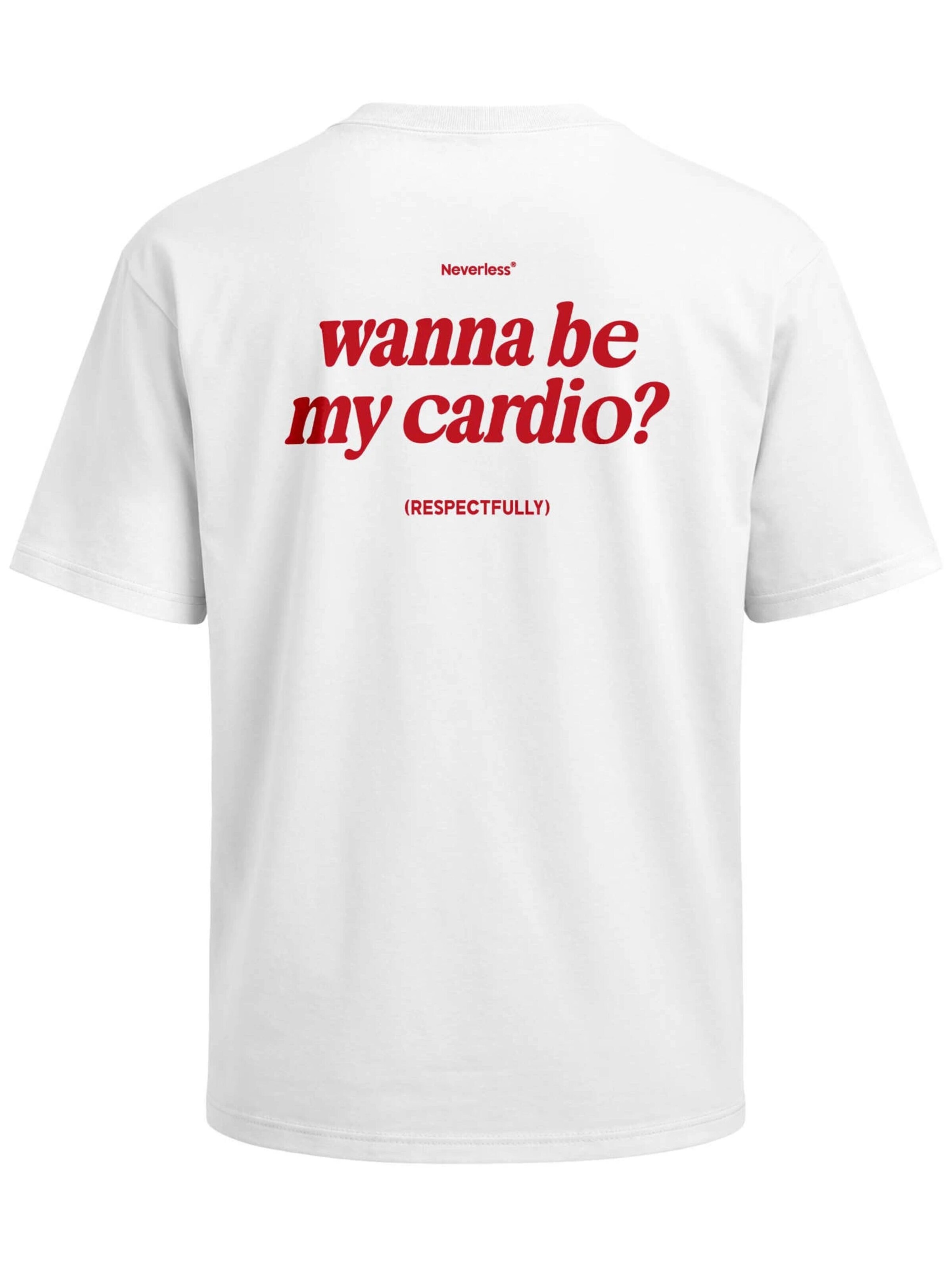Neverless Shirt 'Cardio' in White