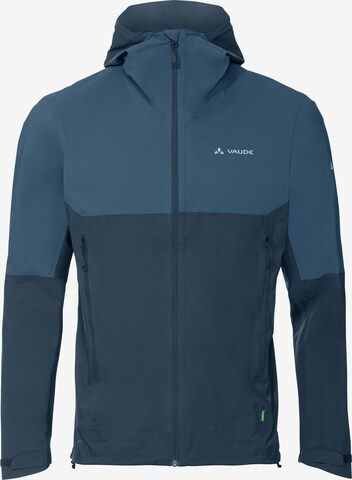 VAUDE Outdoorjas 'Simony' in Blauw: voorkant